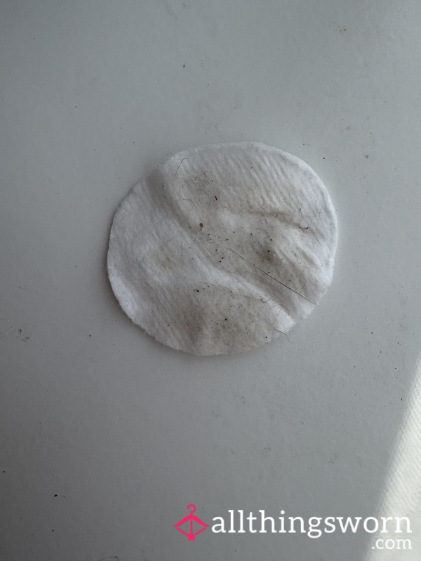 Used Cotton Pad