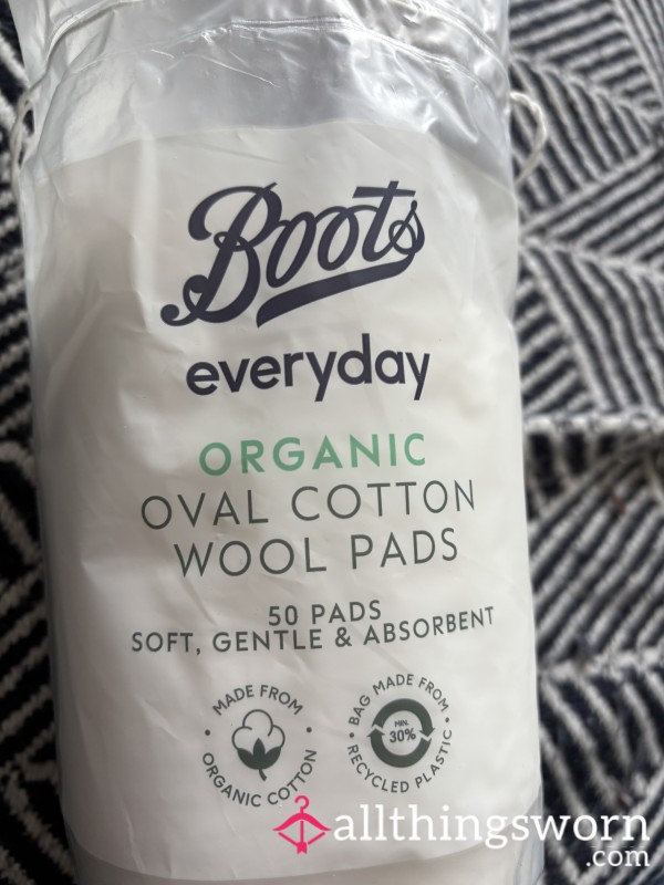 Used Cotton Pads