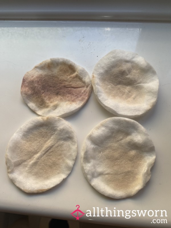 Used Cotton Pads