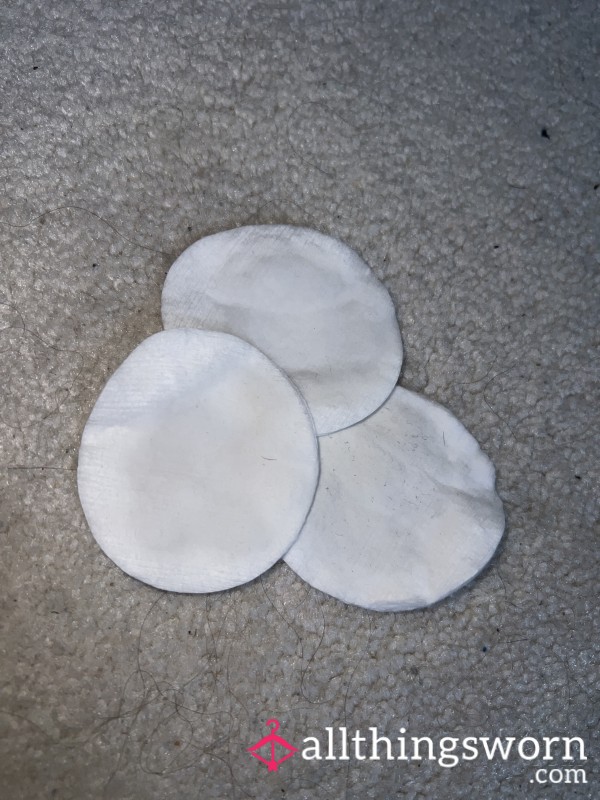 Used Cotton Pads
