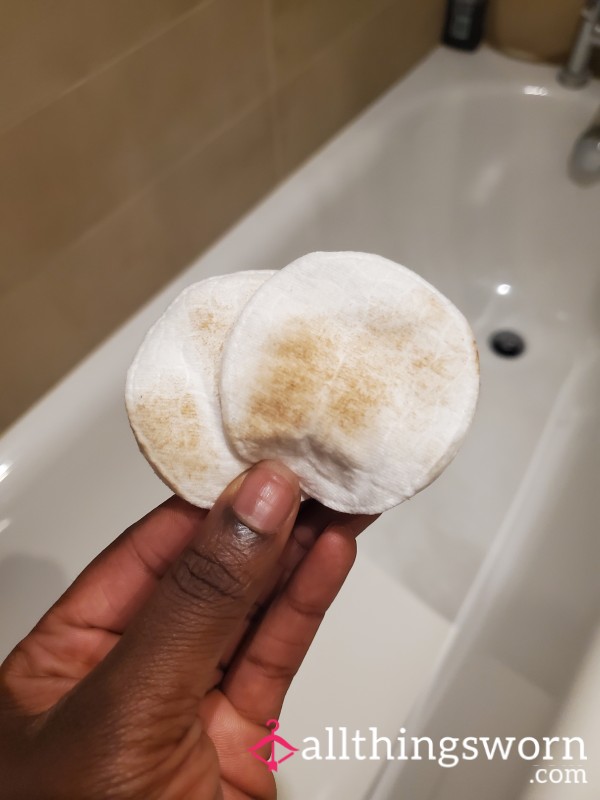 Used Cotton Pads