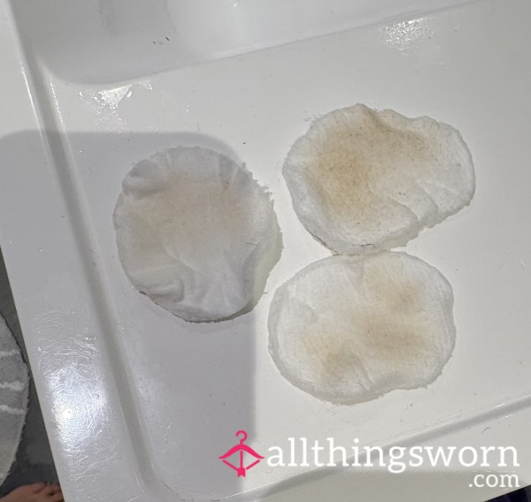 Used Cotton Pads