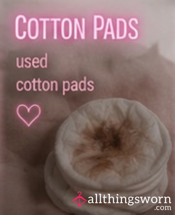 Used Cotton Pads