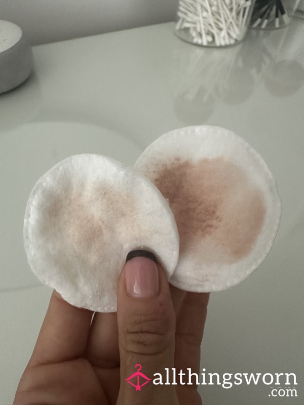 Used Cotton Pads