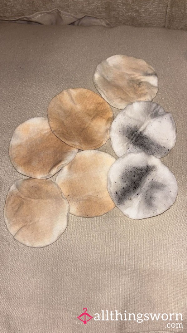 Used Cotton Pads