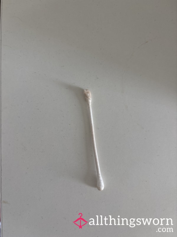Used Cotton Swab