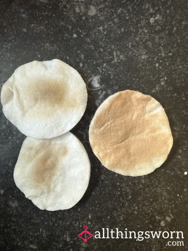 Used Cotton Wool Pads