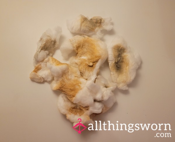 Used Cotton Wool