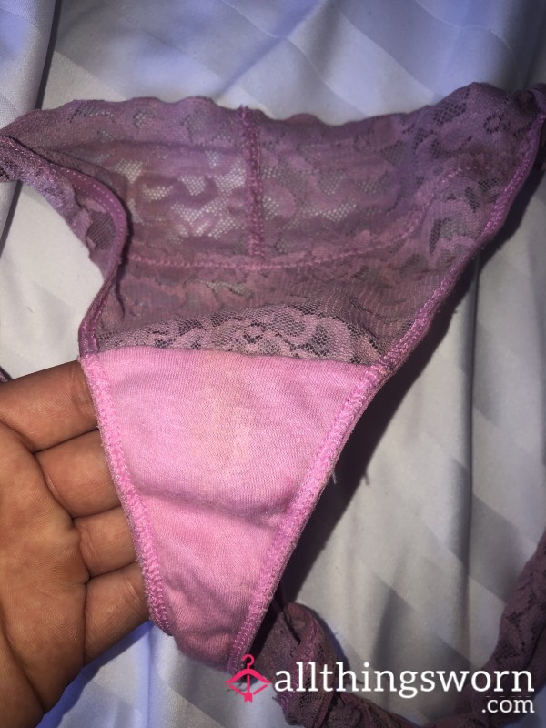 Used Creamed In Thong