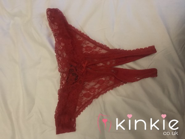 Used Crotchless Thong