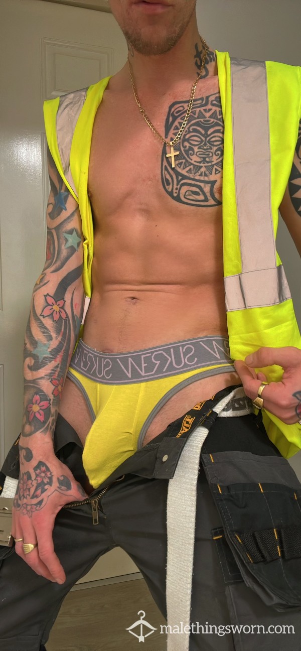Used C*m Filled Briefs