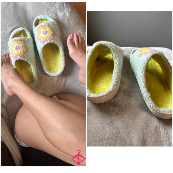 ⭐️ Used Daily Dirty Slippers ✨