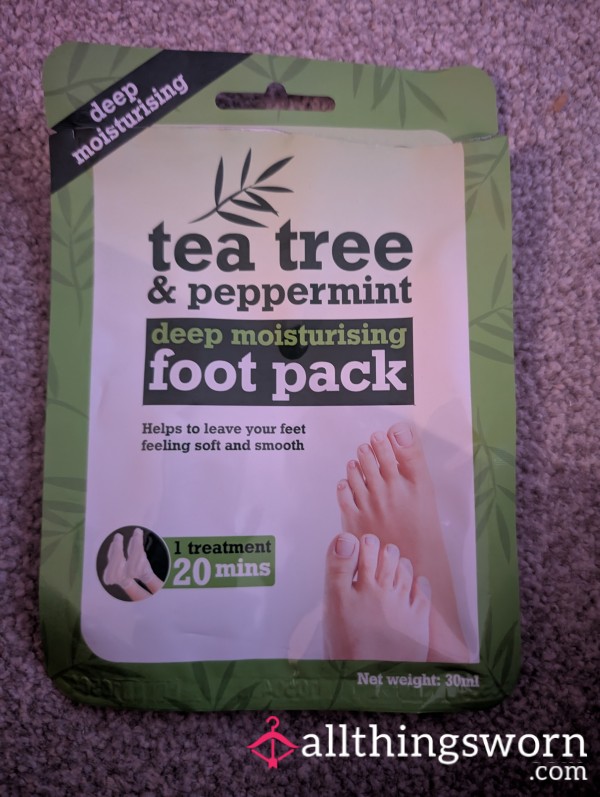 Used Deep Moisturising Foot 🦶 Pack