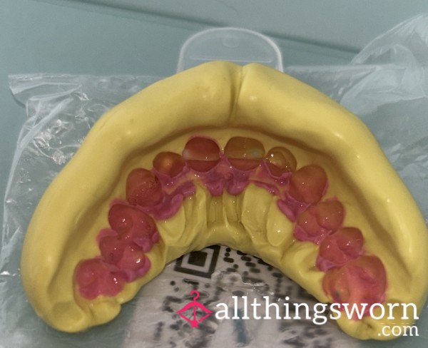 Used Dental Impression Of My Mouth 🦷