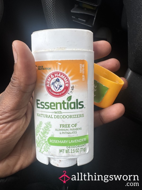 Used Deodorant