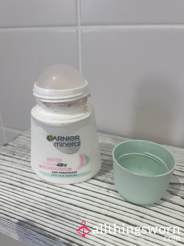 Used Deodorant Bottle