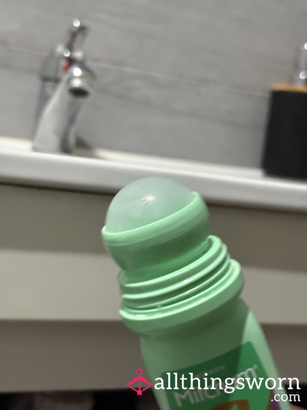 Used Deodorant – Rubbed Under My Arms