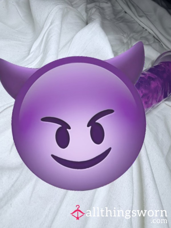 Used Di**o With Ovulation C*m 💧