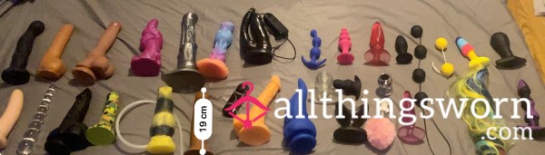 Used Di**os, Bu*t Plugs, Beads (a**l Only) - Bespoke Video Of Item In Use For Extra (one Item Per Order)