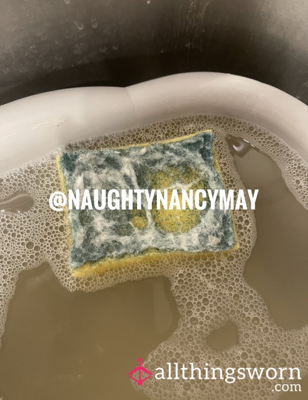 Used Dirty Filthy Washing Up Sponge 🧽🦠 £12.00! Disgustingly Good 😈
