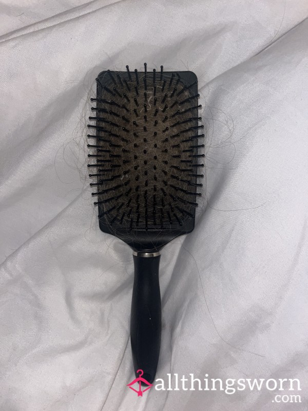 Used, Dirty Hairbrush