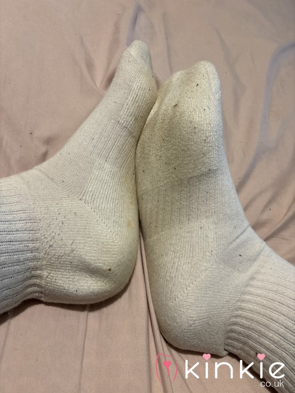 Used Dirty Hiking Socks