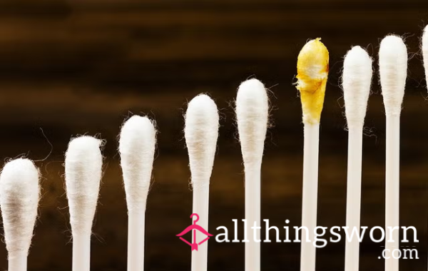 Used Dirty Q-tips