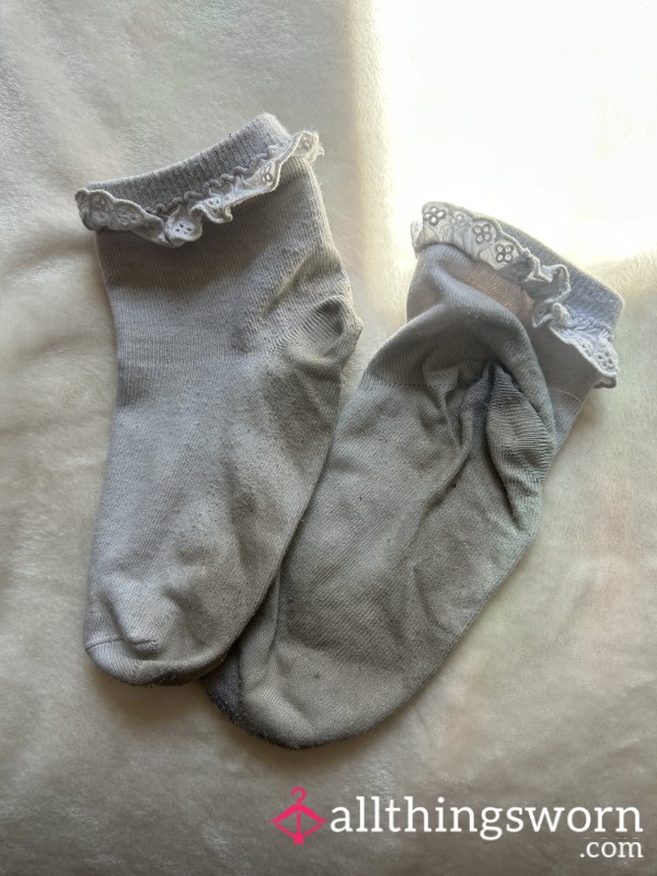 Used Dirty Smelly Size 5 Socks