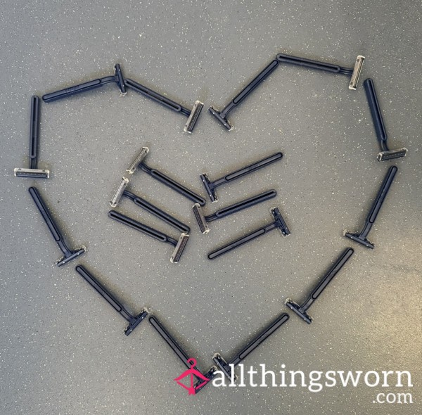 Used Disposable Razor