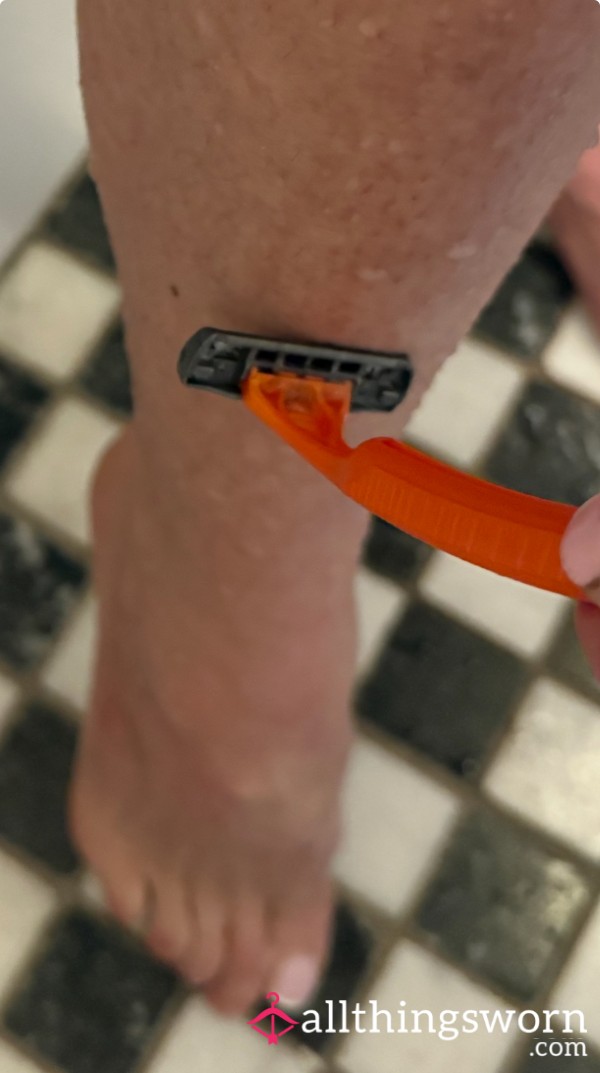 Used Disposable Razor …