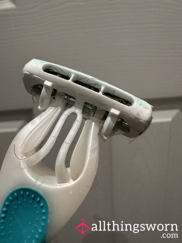 Used Disposable Razor