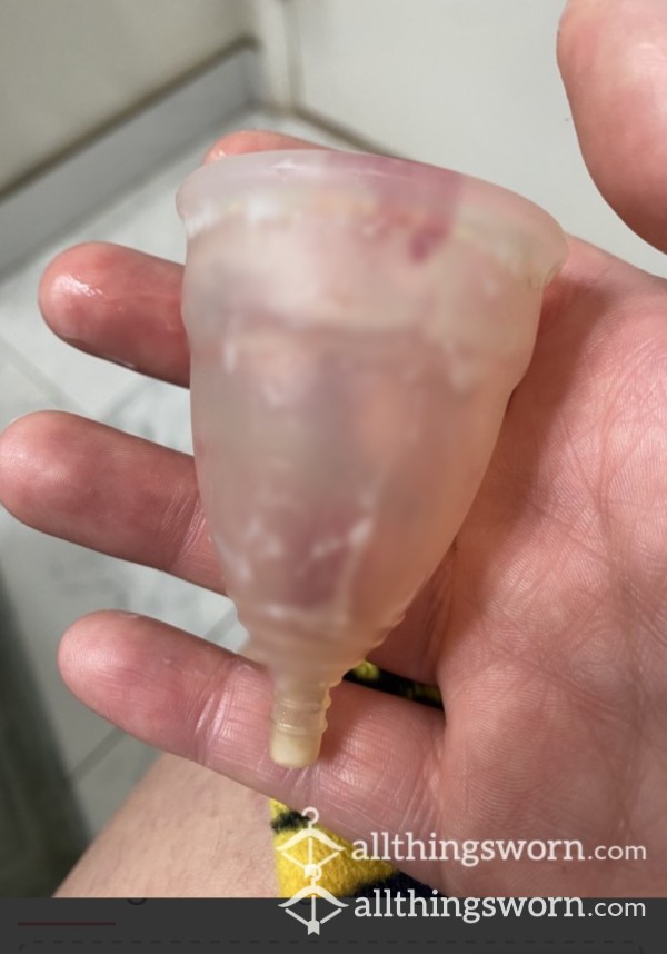 Used Diva Cup
