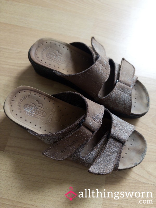 Used Dog Beach Sandals (for Your Mouth)