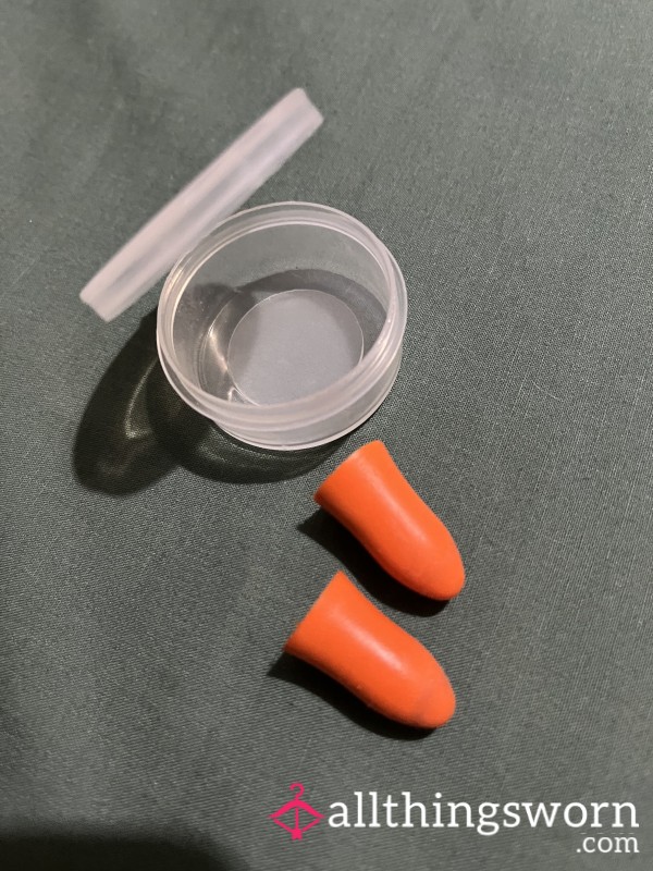 Used Ear Plugs