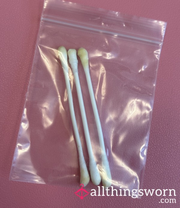 X5 Used Earbud Q-tips