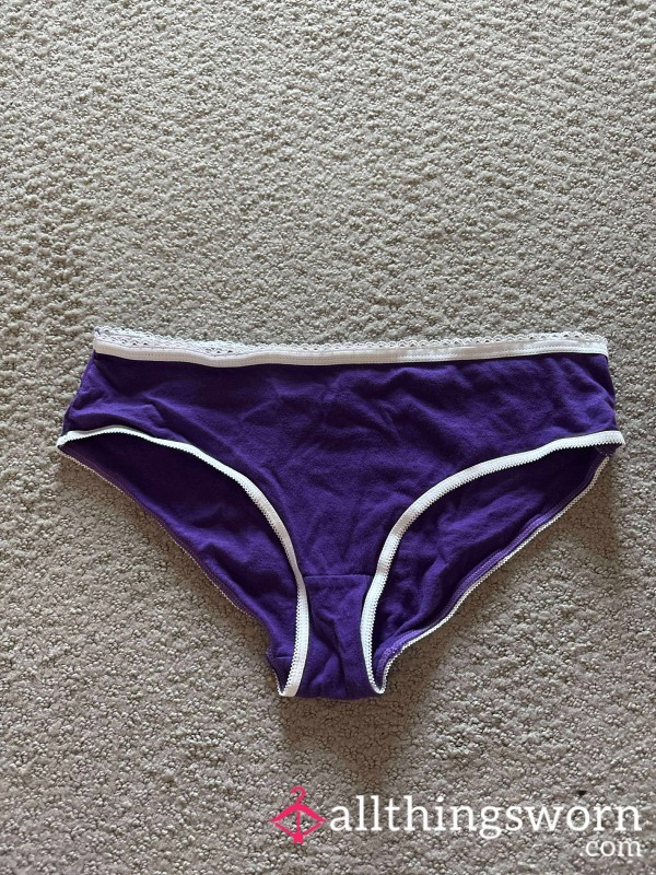 Used Eggplant Purple Panties 💜
