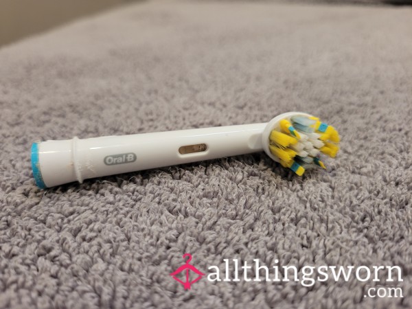 Used Electric Toothbrush Head