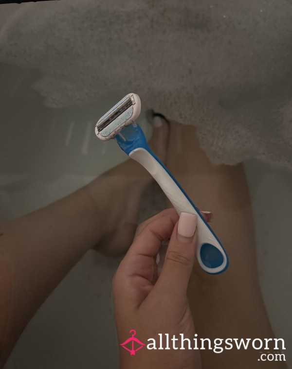 Used (everywhere!) Razor Straight From This Hot Steamy Bath