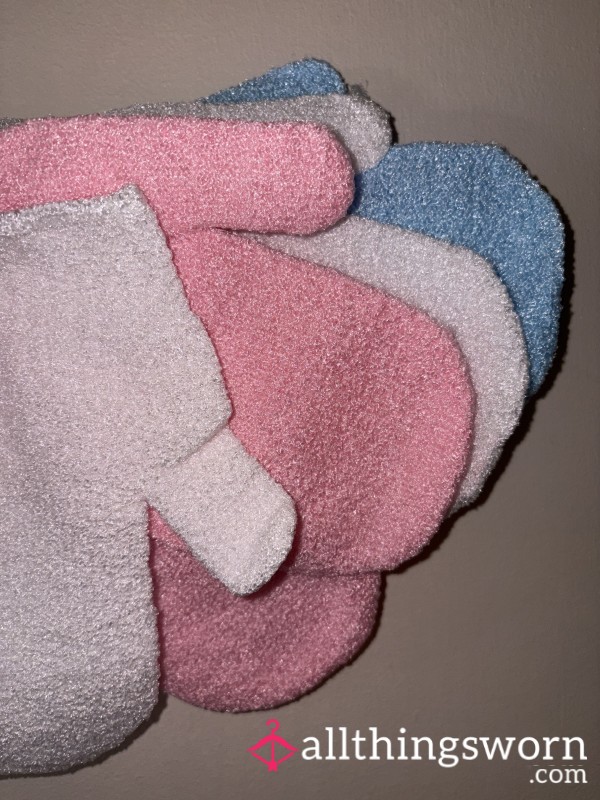 Used Exfoliating Glove