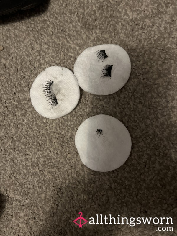 Used Eyelash Extensions