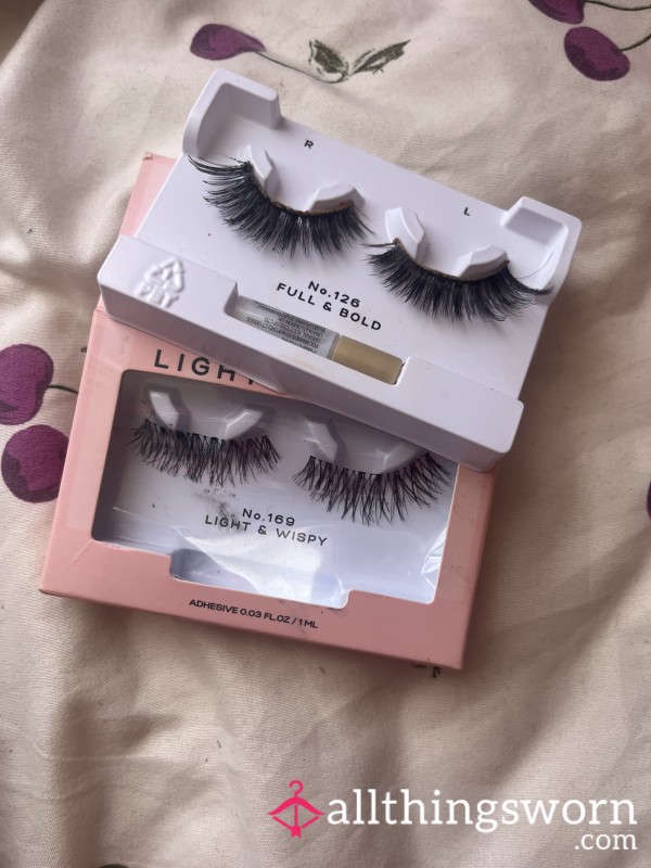 Used Eyelashes