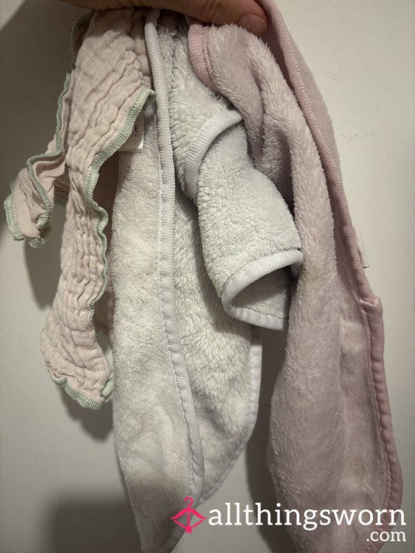 💖 USED FACE CLOTHS FROM YOUR GYM BABE PRINCESS 💖