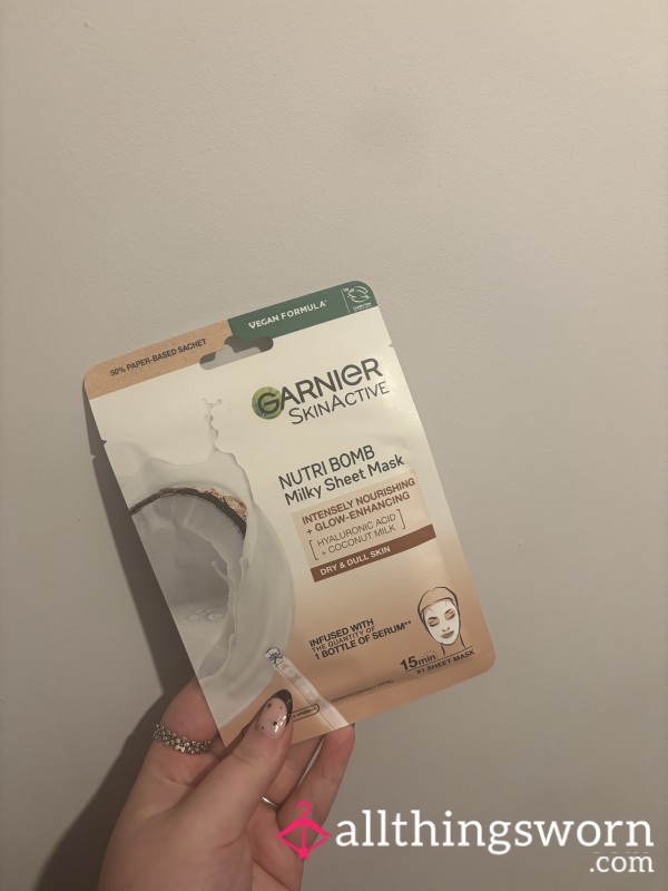 Used Face Mask🧖‍♀️