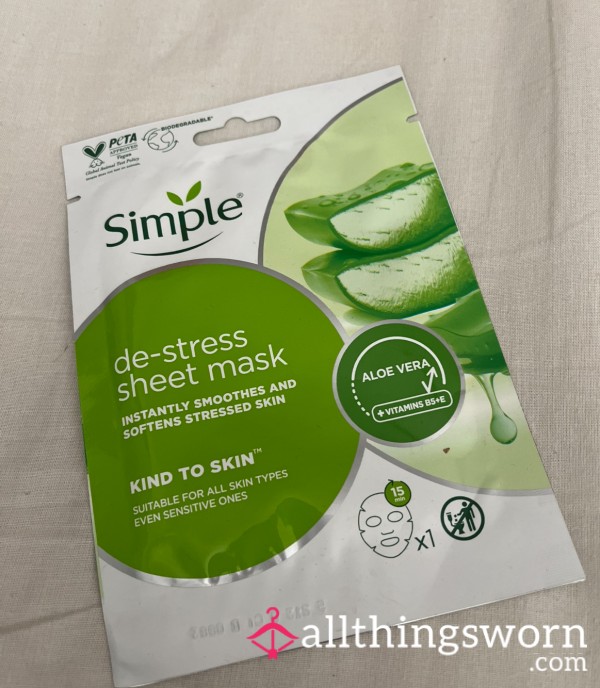 Face Mask🧖🏼‍♀️