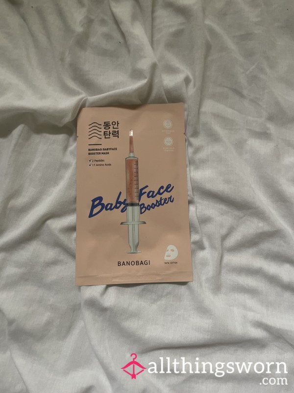 Used Face Mask 🧖‍♀️
