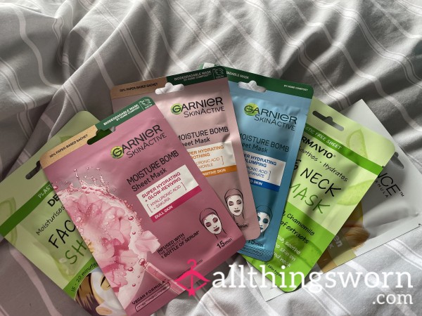 Used Face Mask🧖🏼‍♀️💞