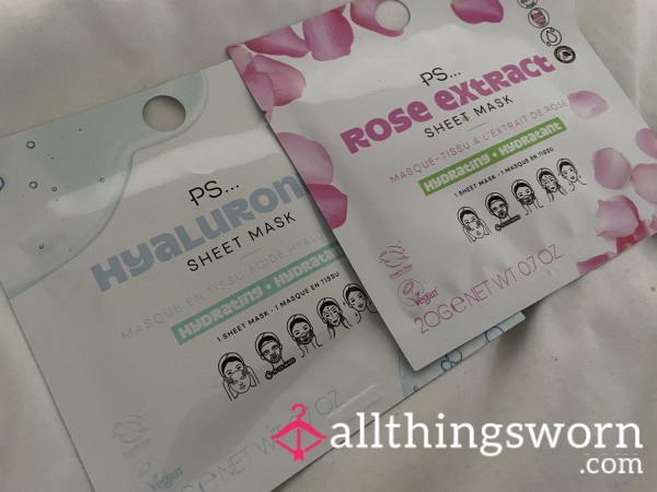Used Face Sheet Mask