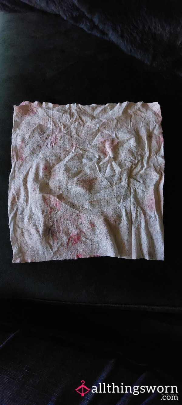 Used Face Wipe