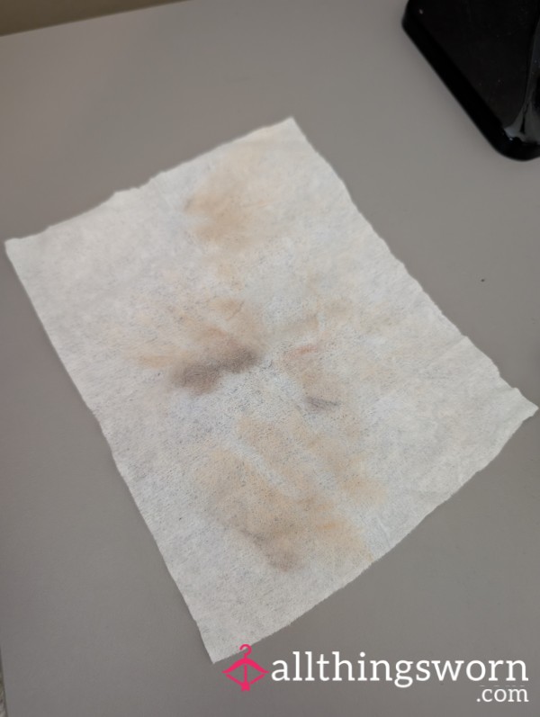 Used Face Wipe! Sweat And Makeup From Last Night's Antics 🤪