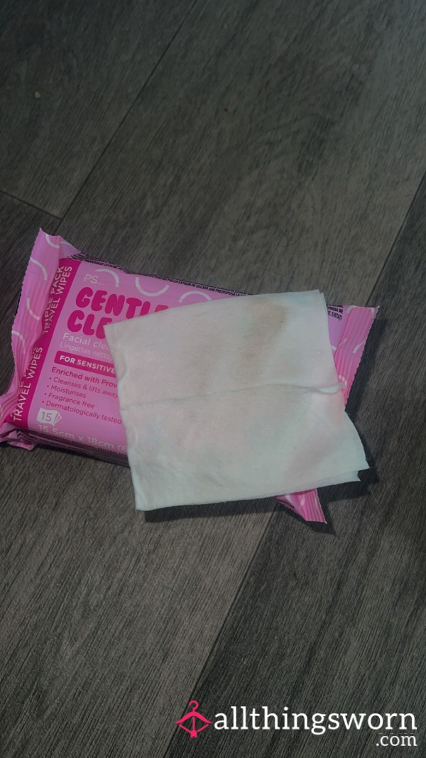 💋 Used Face Wipes – Full Of My Daily Glam & Glow 💋